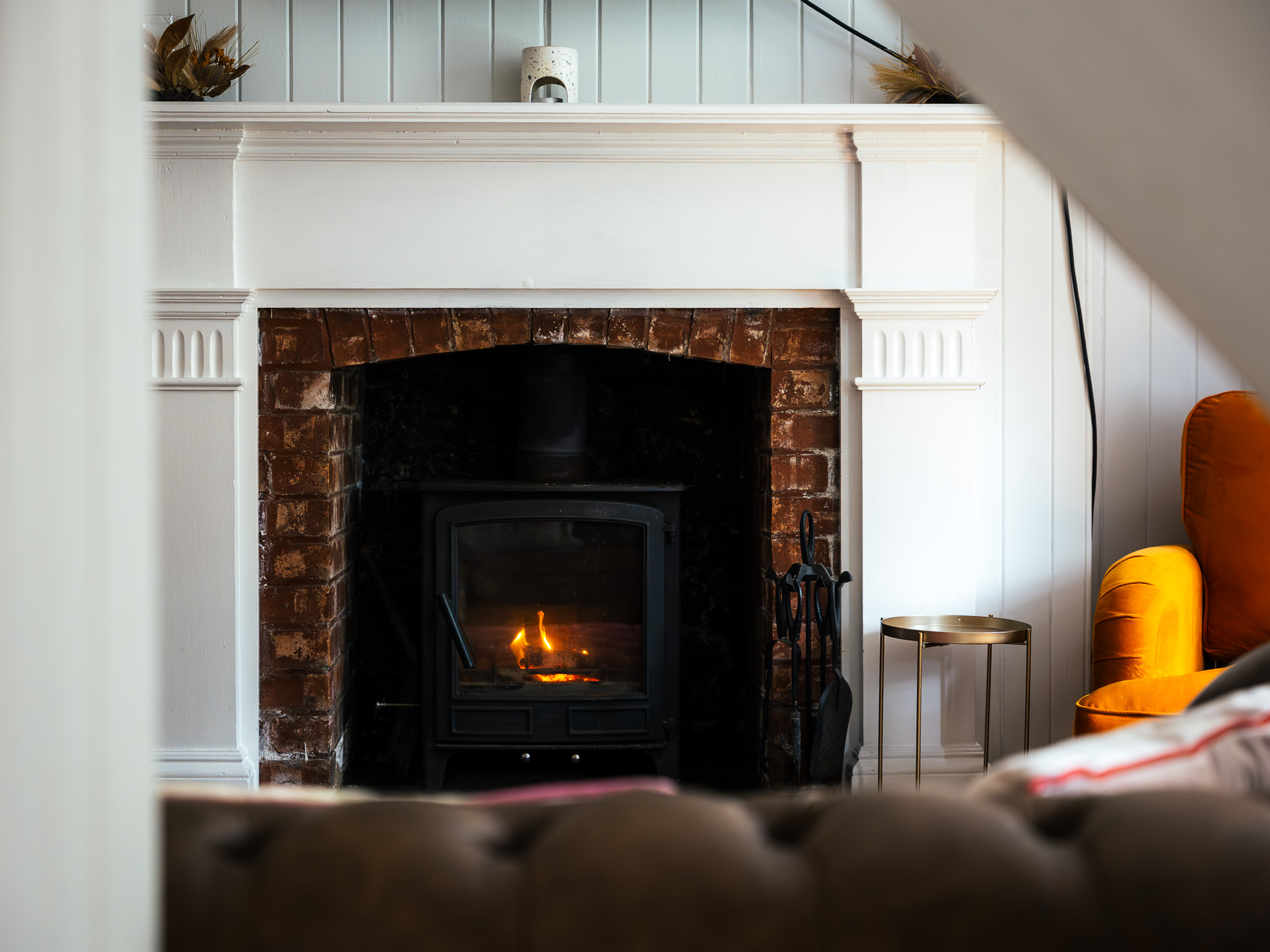 An Tigh Beag wood burner, Argyll & Bute